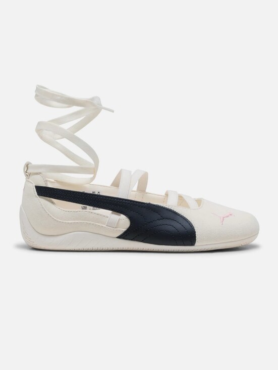 Puma Shoes - PUMA x ROSÉ Speedcat Ballet SD – Warm White/Black/Frosty Pink (Women's Size 9)